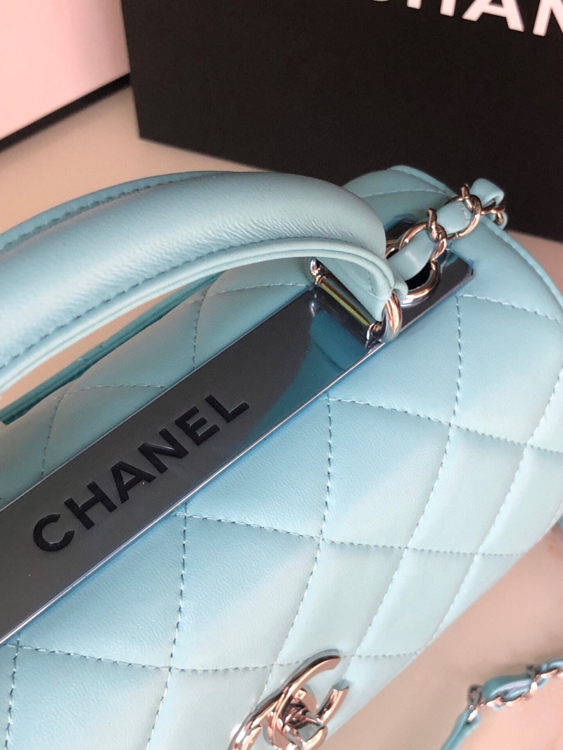 Ch**el top handle bags